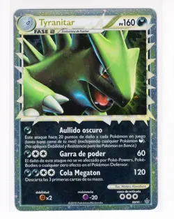 ~ESP~ SPANISH Tyranitar Prime 88/95 HGSS Unleashed Pokemon Card (kx) - Image 1