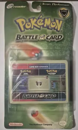 Pokemon Ruby and Sapphire Iron Defense E Reader Battle Cards Sealed - Image 1