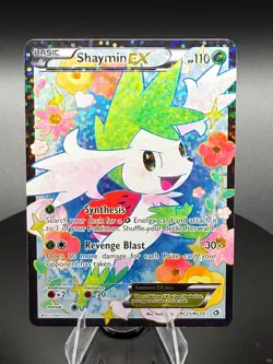 Shaymin EX RC21/RC25 NM Radiant Collection Legendary Treasures Pokemon Card TCG - Image 1