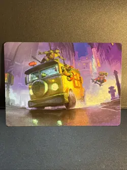 Turtle Van - MTG: Teenage Mutant Ninja Turtles Art Series 19/54 - Image 1