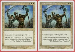 Glorious Anthem x2 2x 2001 MTG Core Set 7th Edition White Enchantment NM AZ1 - Image 1