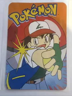 Pikachu #025 2000 Pokemon Vending Prism Holo Sticker Card - Image 2