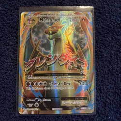 Pokemon TCG XY Evolutions Mega Charizard EX 101/108 Full Art Ultra Rare Card - Image 1