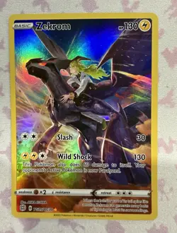 The Pokemon Company Pokemon TCG Zekrom TG05/TG30 Brilliant Stars FA Holo - Image 1