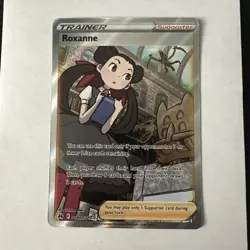 Pokemon TCG Roxanne GG66/GG70 Galarian Gallery Rare Holo NM - Image 1