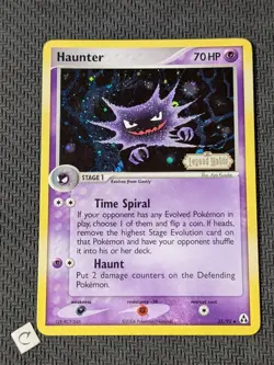 Haunter 35/92 - EX Legend Maker Stamped Reverse Holo Pokemon TCG LP - Image 1