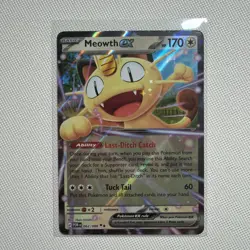 Pokemon Meowth ex [POR - 062/088]Holofoil NM Double Rare - Image 1