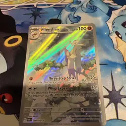 Pokemon Mienshao 200/182 SV04: Paradox Rift Illustration Rare Holo - Image 1