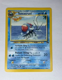 Pokemon TCG Southern Islands Tentacruel 10/18 (2001) Promo Regular 60 HP - Image 1