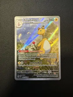 Ampharos 90/86 Illustration Rare Chaos Rising Pokemon TCG - Image 1