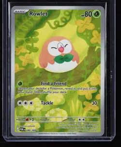 Rowlet 090/088 Me03: Perfect Order Holo Near Mint Pokemon - Image 1