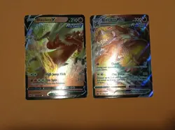 Pokemon Chilling Reign Blaziken V 020/198 VMAX 021/198 Rare & Ultra Rare - Image 3