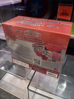 Pokemon TCG: Battle Styles Elite Trainer Box ETB Sealed Red - Image 3