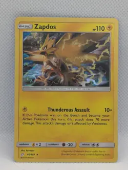 ZAPDOS 40/181 HOLO R TEAM UP POKEMON LIGHTLY PLAYED ZAPDOS - Image 1
