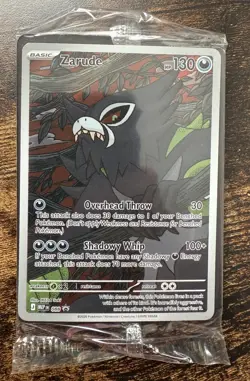 Pokemon TCG Zarude Promo 088 PITCH BLACK ETB PROMO - SEALED - Image 1