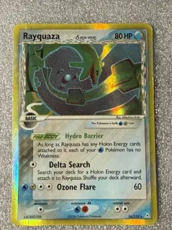 The Pokemon Company Pokemon TCG Rayquaza Holon Phantoms 16/110 Holo Rare Delta - Image 1