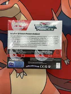 Pokemon TCG SV05 Temporal Forces Booster Box Factory Sealed - Image 3