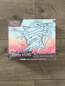 Pokemon TCG Chaos Rising Pokemon Center Elite Trainer Box PKC ETB - Image 1