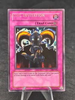 Skull Invitation | PSV-056 | Yugioh | Misprint | MP - Image 1