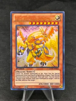 Hieratic Dragon of Sutekh | GAOV-EN025 | Yugioh | Misprint | NM - Image 1