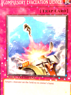 yugioh COMPULSORY EVACUATION DEVICE DT03-EN046 Normal Parallel played cond - Image 5