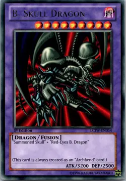 Yugioh B. Skull Dragon LCJW-EN054 1st Edition Rare NM - Image 1