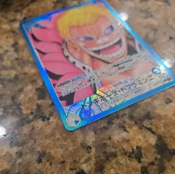 Donquixote Doflamingo OP01-060 L Parallel ROMANCE DAWN ONE PIECE Card Japanese - Image 3