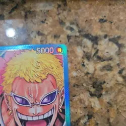 Donquixote Doflamingo OP01-060 L Parallel ROMANCE DAWN ONE PIECE Card Japanese - Image 4