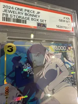 JEWELRY BONNEY #105 2024 ONE PIECE JP PB STORAGE BOX SET GEM MT PSA 10 - Image 2