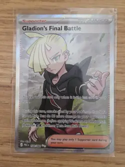Pokemon TCG Gladion's Final Battle 108/084 Full Art Ultra Rare Holo English NM - Image 1