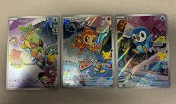Pokemon TCG First Partner Illustration Collection Series 1 - Sinnoh - Gen 4 Set - Image 1