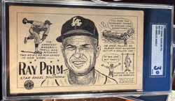 1947 Signal Gas Ray Prim SGC 3 PCL Angels Rare Vintage Exhibit - Image 1