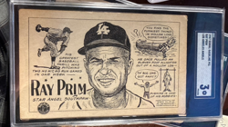 1947 Signal Gas Ray Prim SGC 3 PCL Angels Rare Vintage Exhibit - Image 2