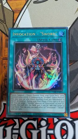 Yu-Gi-Oh TCG Invocation- "Sword" CORI-EN053 Ultra Rare 1st Edition NM - Image 1