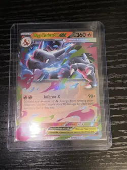 Mega Charizard X ex 013/094 Me02: Phantasmal Flames Holo - Pokemon TCG - NM - Image 1