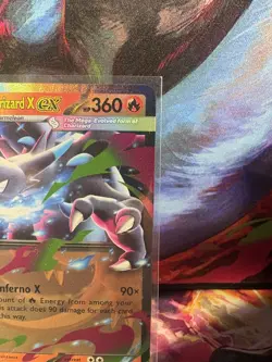 Mega Charizard x EX 013/094 Double Rare Holo Me02: Phantasmal Flames Pokemon TCG - Image 3