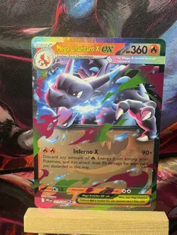 Mega Charizard x EX 013/094 Double Rare Holo Me02: Phantasmal Flames Pokemon TCG - Image 5