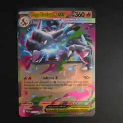 Pokemon TCG Mega Charizard X Ex 013/094 Holo - Phantasmal Flames - Image 1
