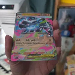 Pokemon TCG Mega Charizard X Ex 013/094 Holo - Phantasmal Flames - Image 5