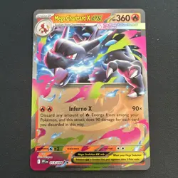 Mega Charizard x EX 013/094 Me02: Phantasmal Flames Holo. Pokemon TCG - Image 1