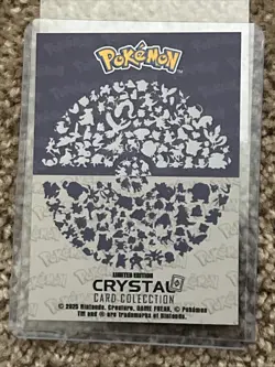 2025 Pokemon Crystal Card Collection #006 Charizard Black Dark Limited Edition - Image 2