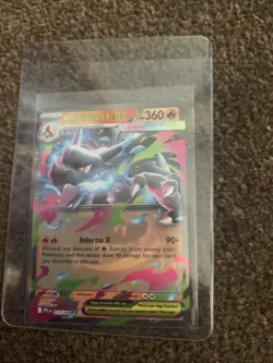 Pokemon TCG Mega Charizard X EX Holo Trading Card 013/094 Phantasmal Flames NM - Image 2