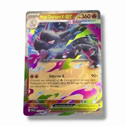 Mega Charizard X EX | Pokemon TCG Phantasmal Flames Holo DR 013/094 360 HP - Image 1