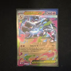 Mega Charizard X EX Pokemon TCG Me02 Phantasmal Flames Holo 013/094 360 HP - Image 1