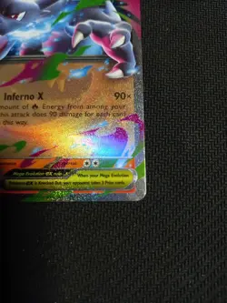 Pokemon TCG Mega Charizard X EX 013/094 Holo Rare Phantasmal Flames Near Mint - Image 4