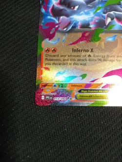 Pokemon TCG Mega Charizard X EX 013/094 Holo Rare Phantasmal Flames Near Mint - Image 5