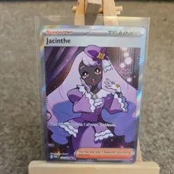 Pokemon TCG Jacinthe 110/088 Full Art Trainer Perfect Order NM/M - Image 1