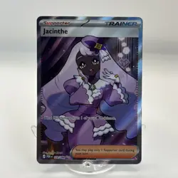 Pokemon TCG Jacinthe 110/088 Full Art Trainer Perfect Order NM/M - Image 1