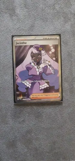 Pokemon TCG Jacinthe 110/088 Full Art Trainer Perfect Order NM/M - Image 1