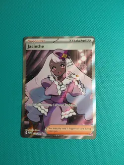 Pokemon TCG Jacinthe 110/088 Full Art Trainer Perfect Order NM/M - Image 1